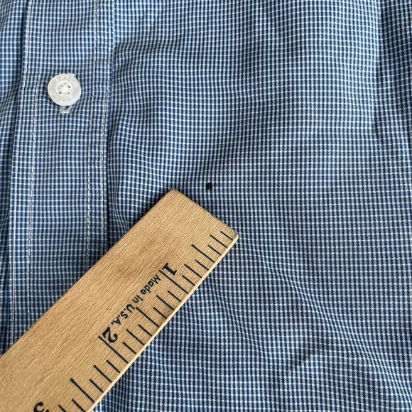 American Fishing Tackle Co Short Sleeve Blue Polo Button Down Men's Large - Picture 4 of 10